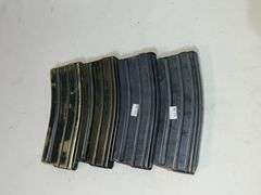 Four AR style magazines
