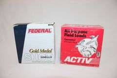 Federal Gold Medal 12 gauge, 9 shot, 2 3/4"  shotgun shells, 25 rounds