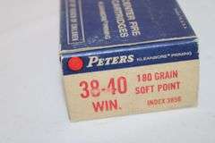 Peters 38-40 WIN  180 gr.  Soft point