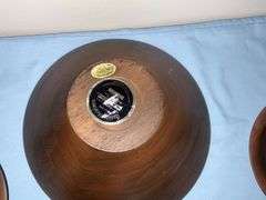 Quality Heirloom Walnut Bowls, Walnut Bowls Factory Store salad bowl set