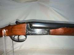 Zabala double barrel 12 gauge shotgun