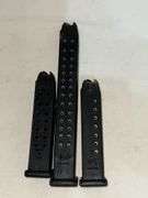2 Glock magazines 30 and10 rounds
