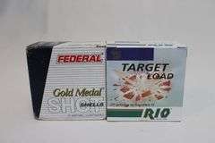 Rio target load, 12 gauge,8 shot, 2 3/4" shotgun shells, 25 rounds