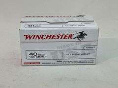 Winchester 40 S&W 165 grain FMJ