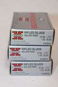 Winchester 12 gauge , HP slugs