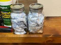 Gun cleaning solvents, REM oil, silica packs,