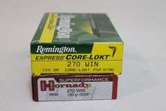 Remington .270 WIN, 130 gr., 18 rounds