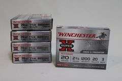 Winchester 20 gauge, 2 3/4" , No. 3 Buck
