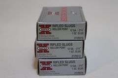 Winchester 12 gauge , HP slugs