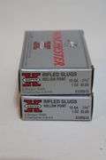 Winchester 12 gauge, HP slugs