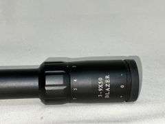 Simmons 3-9x50 Blazer scope.
