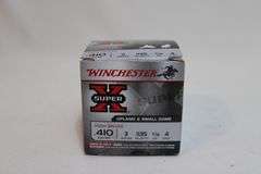 Winchester 410 gauge, 3", No. 4 shot