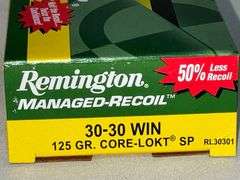 Remington 30-30 WIN, 125 grain