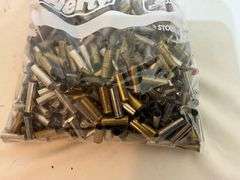 Empty brass, 38 Special, 44, 50 caliber and others.
