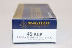 Magtech 45 ACP, 230 grain