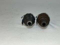 Pair of hand grenades, 5" T.
