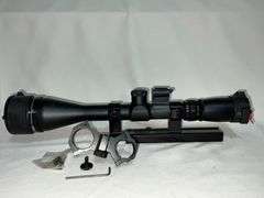 Sightron 4.5-14x42 with B-square mount with accessories