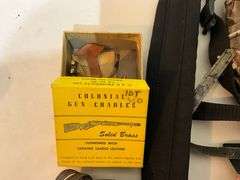 Ruger wooden grips, Tasco mini binoculars