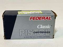 Federal 38 special high velocity 125 grain JHP