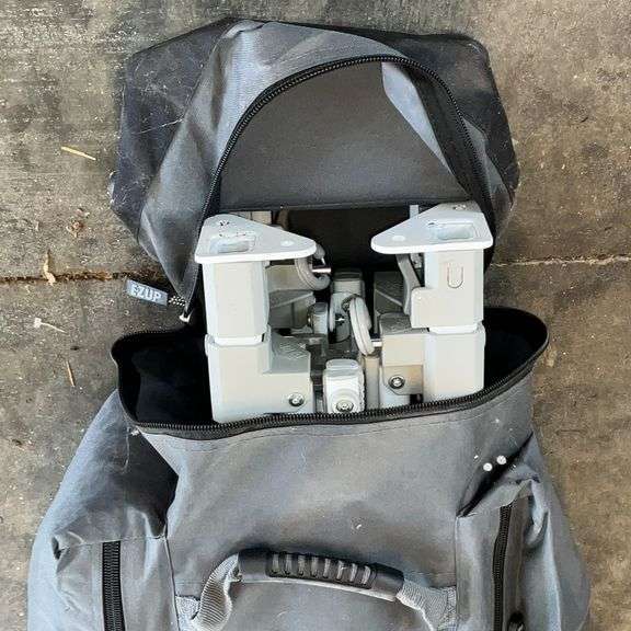 EZ-Up tent in rolling case