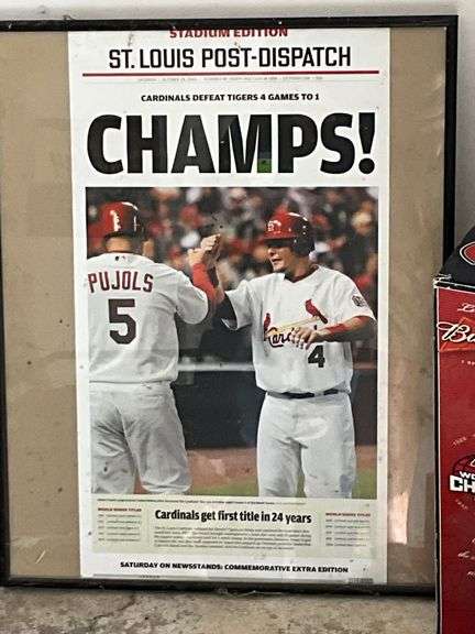 Limited Edition Budweiser World Series Champions 2006 bottle