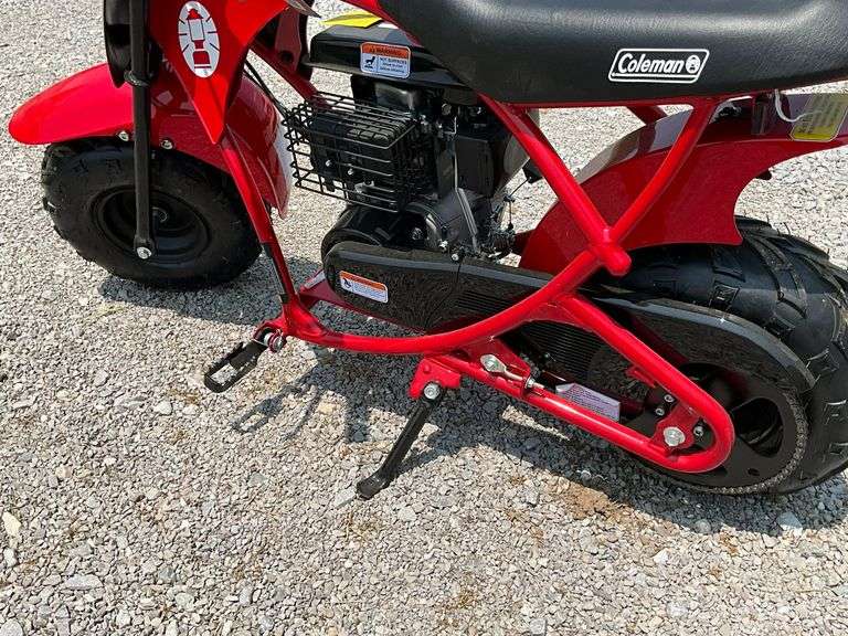 Coleman B100 105cc gas-powered mini bike