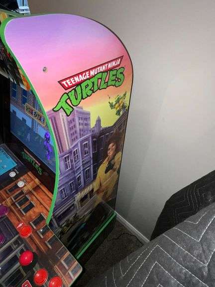 ARCADE1UP Teenage Mutant Ninja Turtles arcade game, working condition