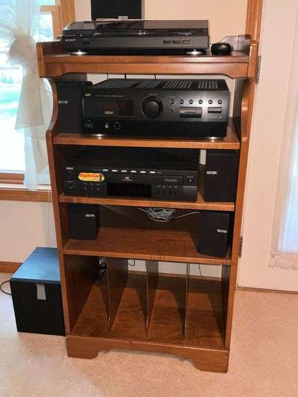 Ethan Allen stereo cabinet, CONTENTS NOT INCLUDED