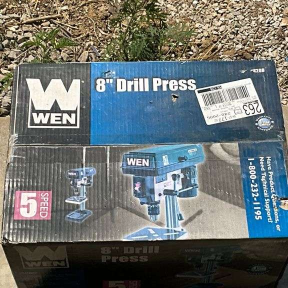 WEN 8" drill press, NIB
