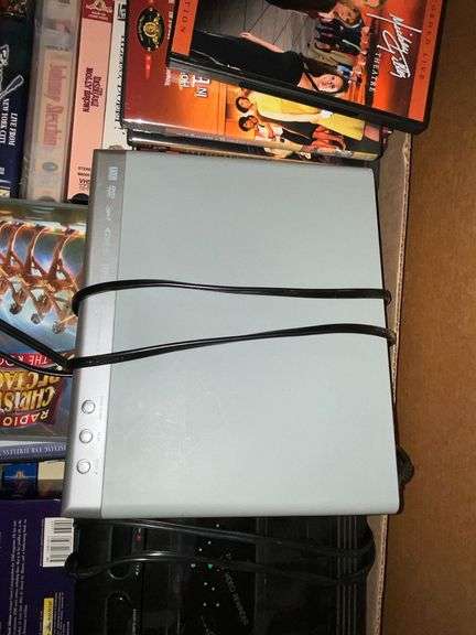 DVD and VHS movies, Insignia 7" LCD monitor and player, RCA DVD player