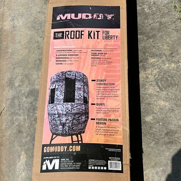 Muddy The Roof Kit Model MUDMTA 3000-RK deer stand cover