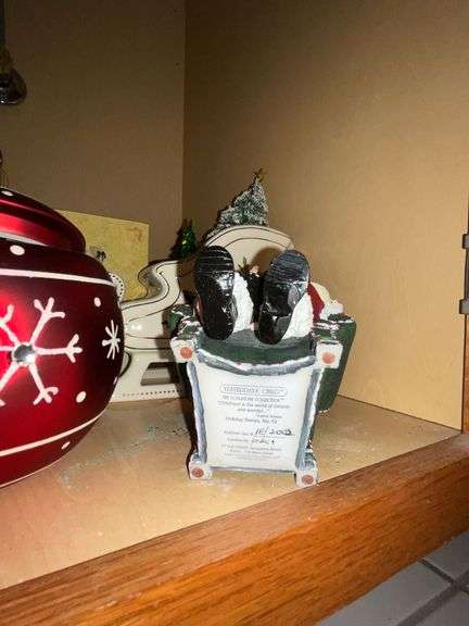 Yesterday's Child figurine, Jacqueline Meets Santa with original box