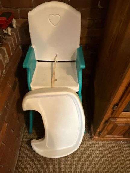Evenflo plastic high chair image