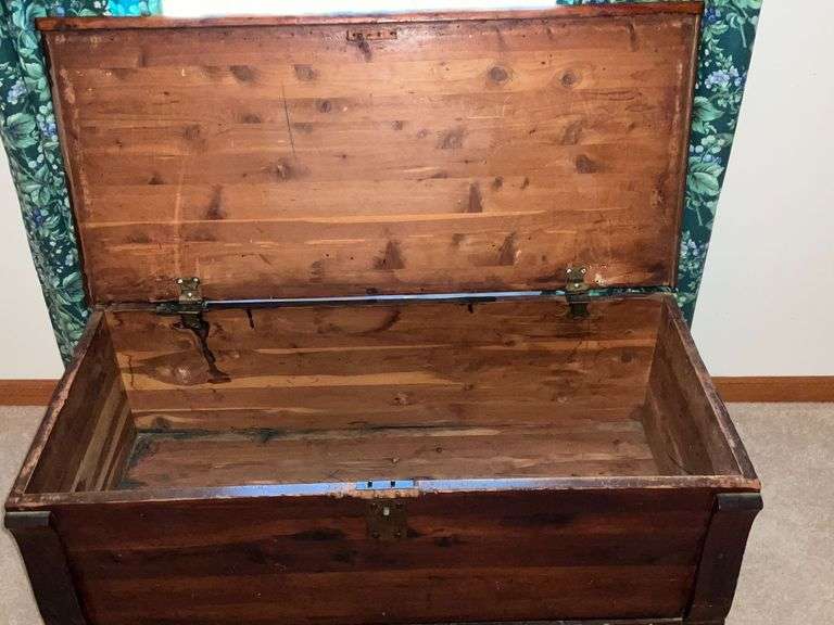 Cedar chest, circa 1900