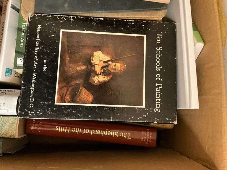Assortment of books