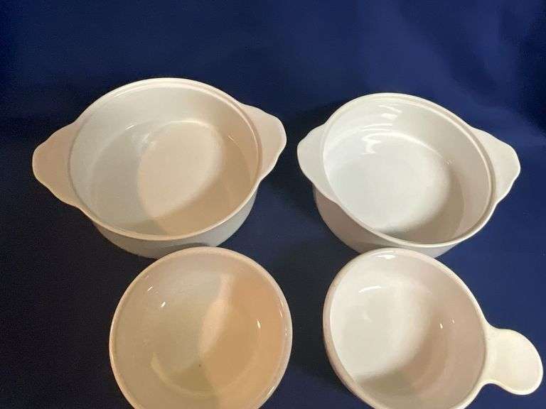 Corning Ware bean bowls, other cooking bowls