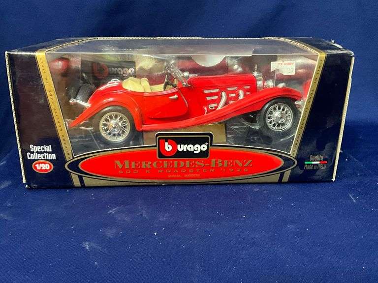 Burago die cast cars, 1:18 scale