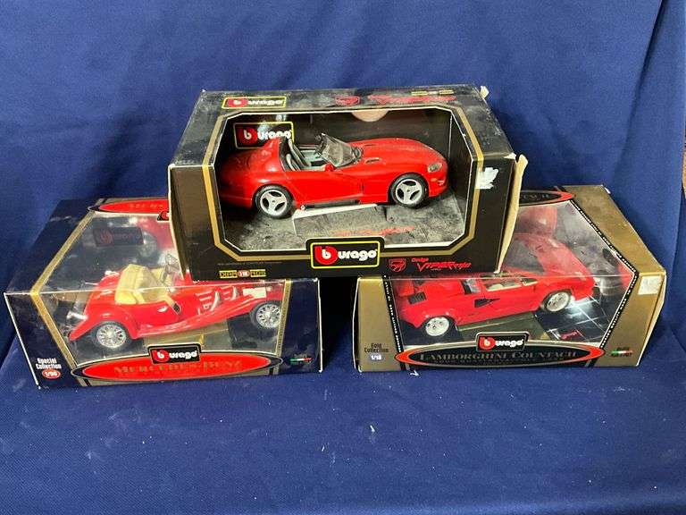 Burago die cast cars, 1:18 scale image