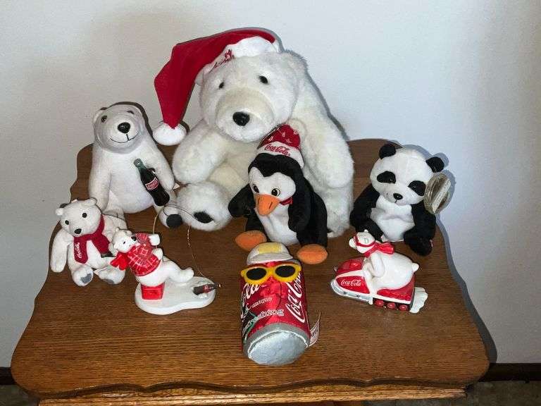 Coca Cola stuffed animals image