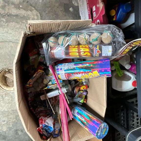 Assortment of fireworks