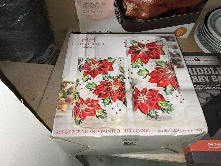 Flatware, serving utensils, plates, pots, pans, roaster, etc.