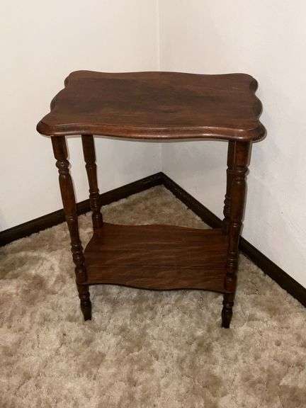 Wooden side table image