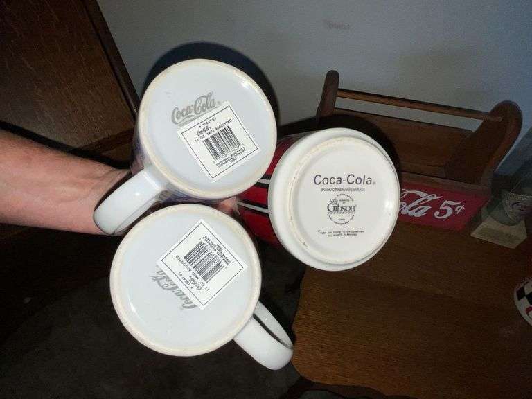 Coca Cola wooden box 12" L