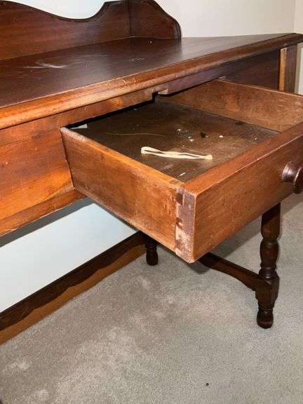 Edmond B. Keene's writing desk, circa 1890, refinished in 2000