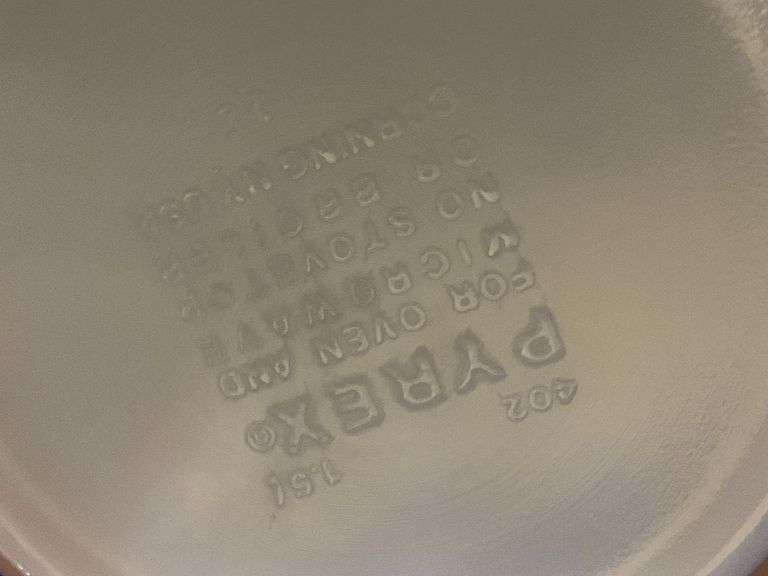 Pyrex mixing bowl, Golden Butterfly