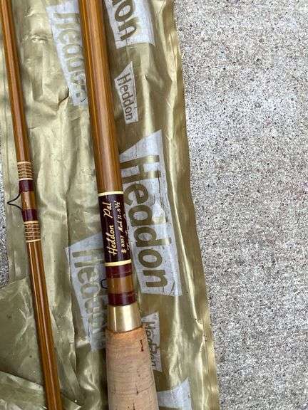 Shakespeare, older Heddon, Heddon fishing rods