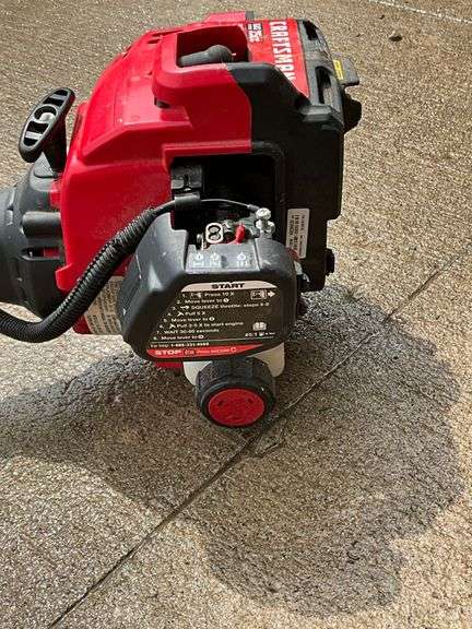 Craftsman string trimmer 25cc gas-powered motor
