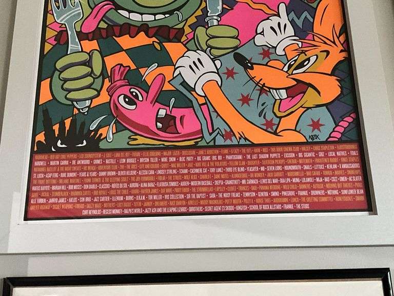 Lollapalooza July 28-31st, 2016 poster Chicago