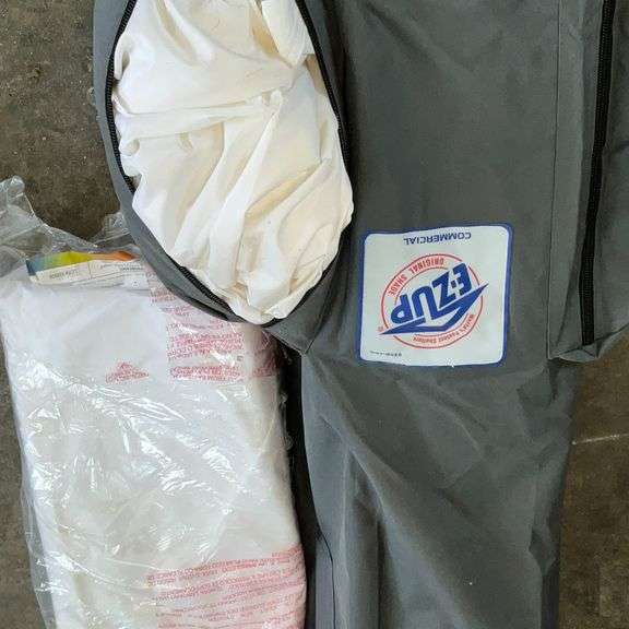 EZ-Up tent in rolling case