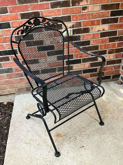Metal spring rocker